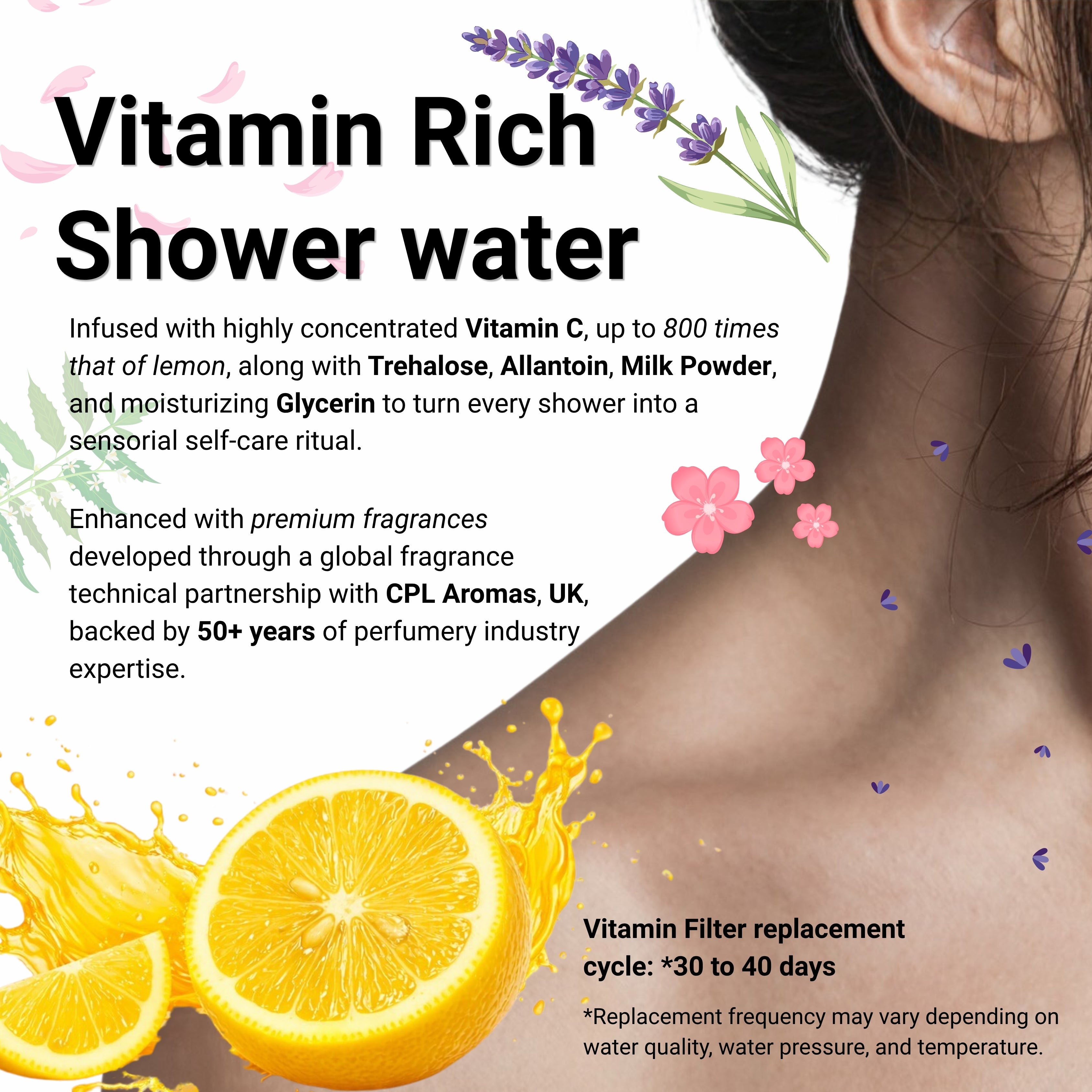 Vitamin Hand Shower