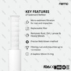 Sediment Refilter Pack-10 Pcs(NEMO Vitamin Hand Shower )