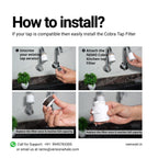 Cobra Kitchen Tap Filter