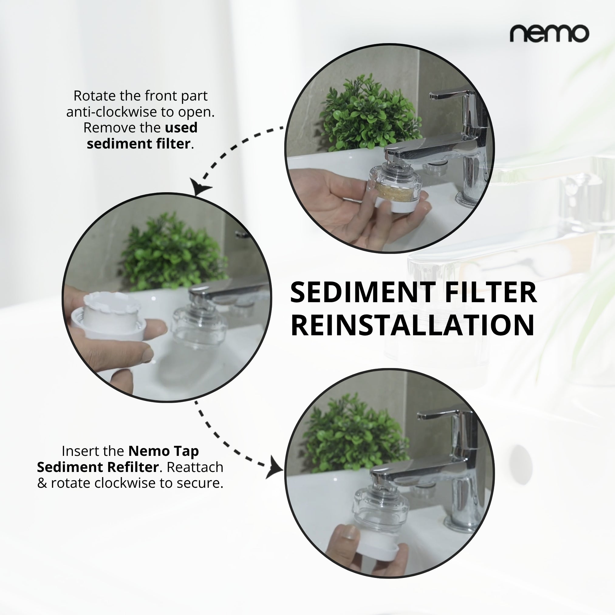 Wash Basin Tap Filter