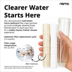 Sediment Refilter Pack-10 Pcs (NEMO Eco Hand Shower)