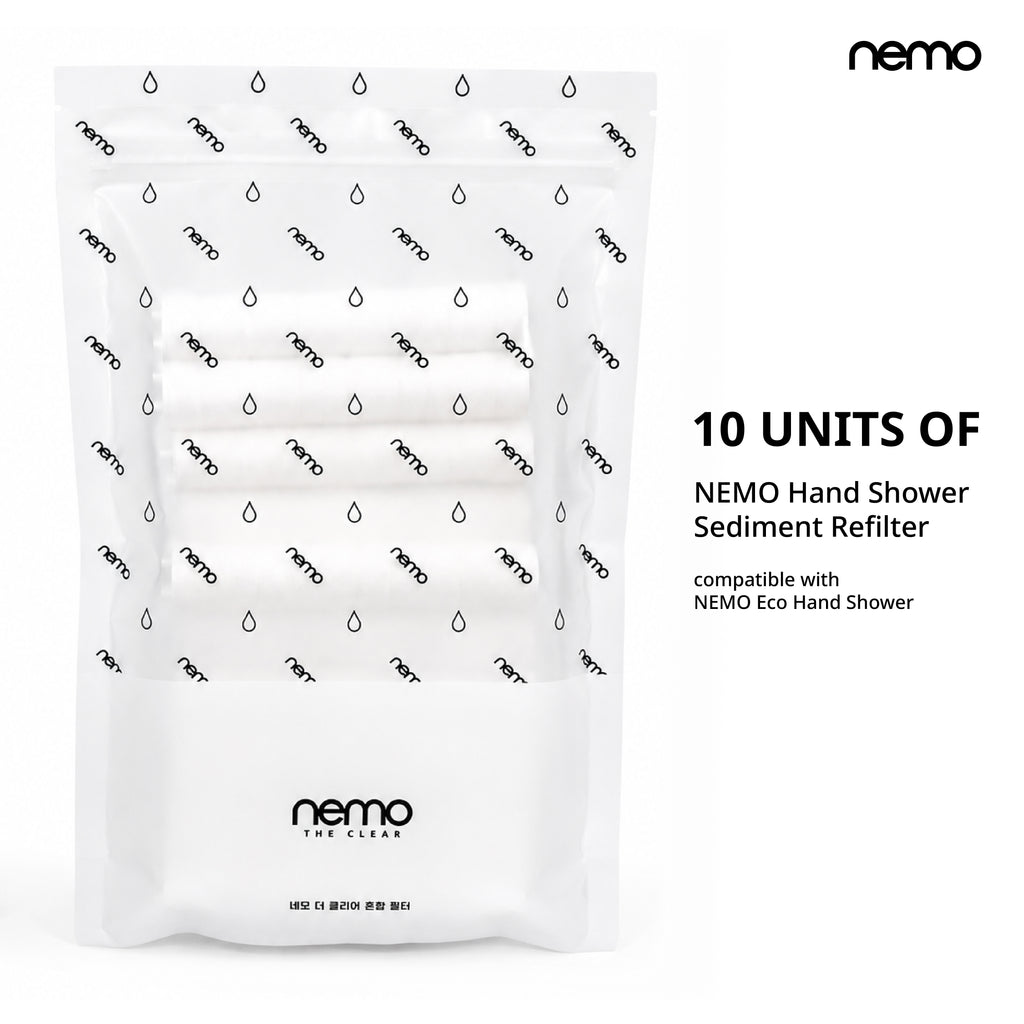 Sediment Refilter Pack-10 Pcs (NEMO Eco Hand Shower)