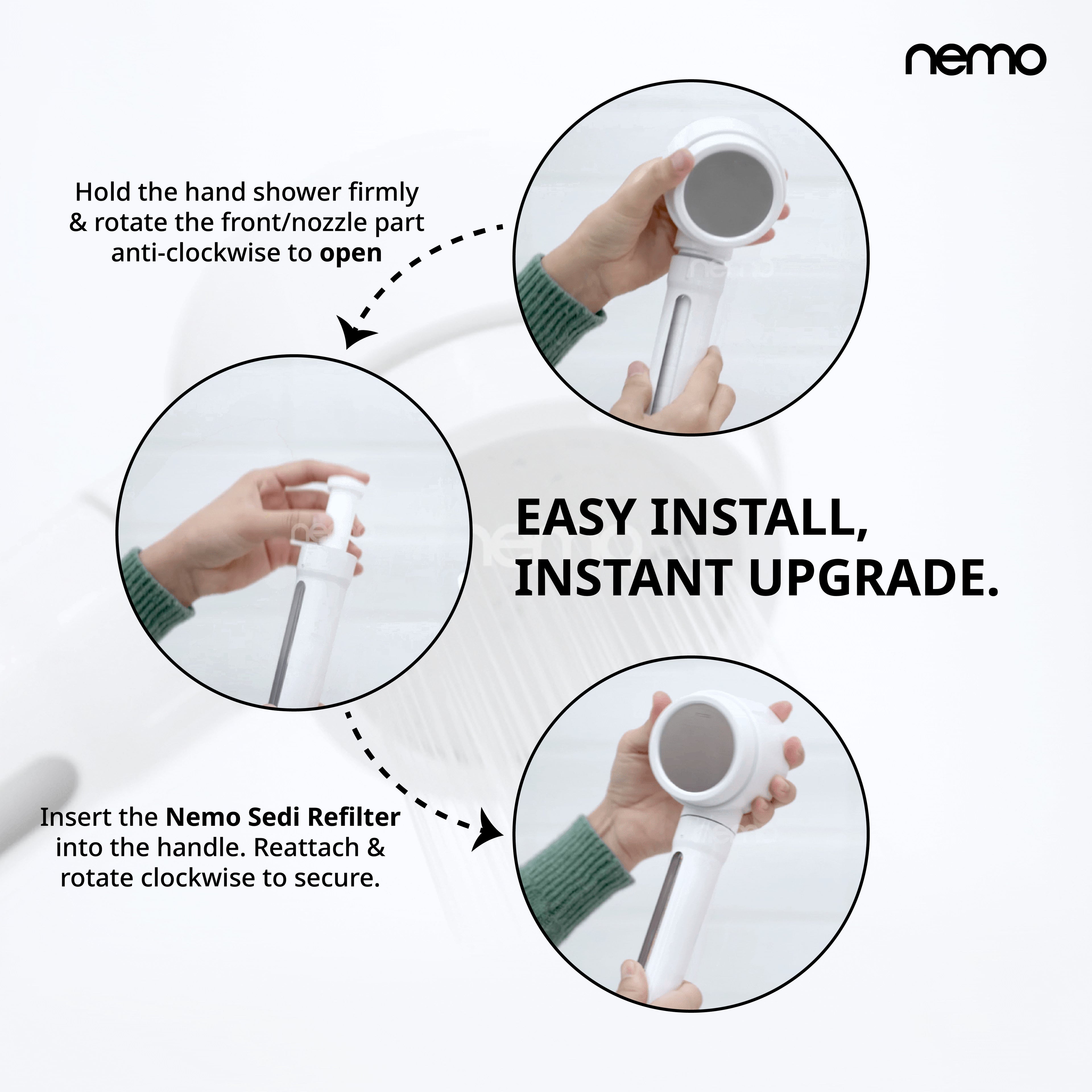 NEMO Vitamin Hand Shower