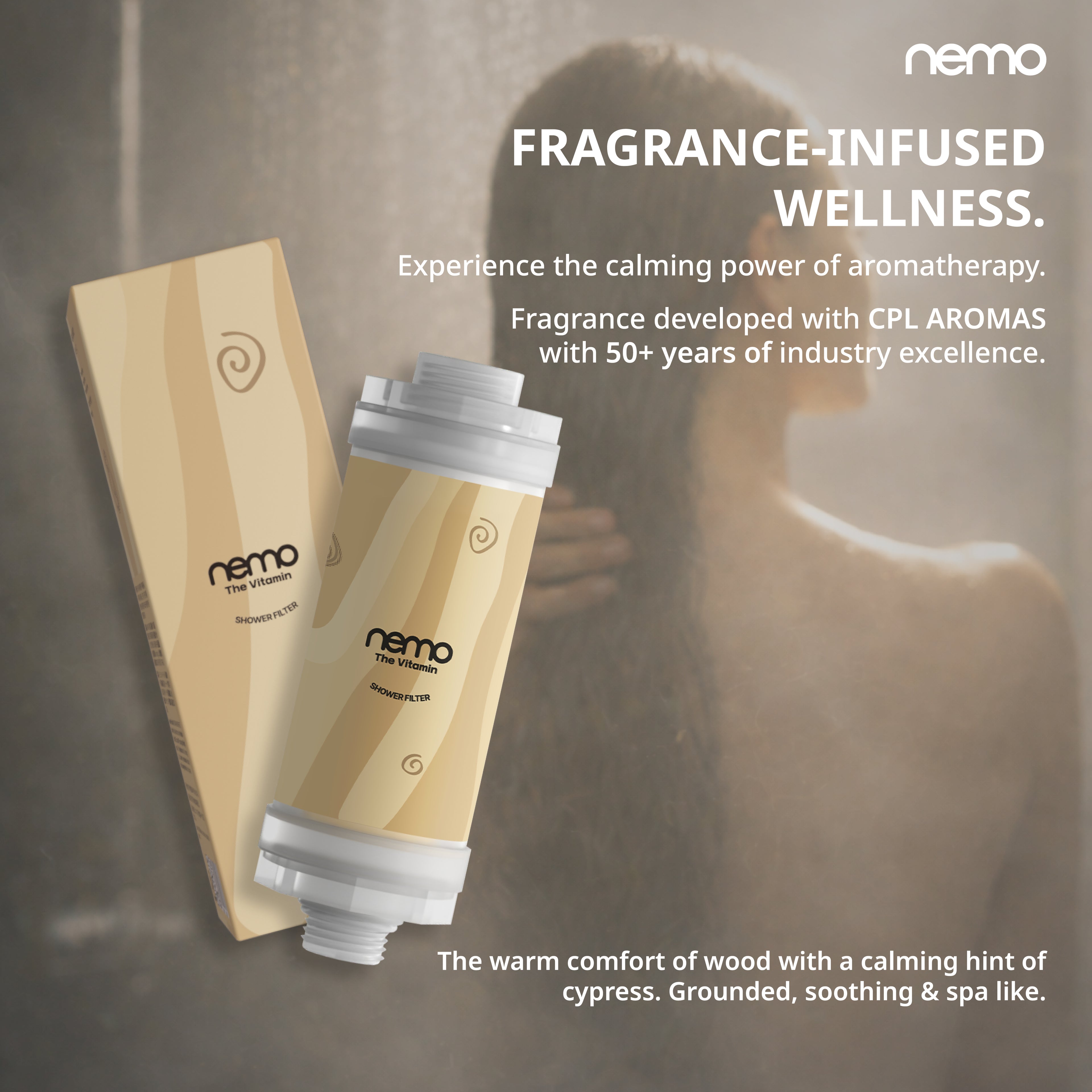 NEMO Vitamin Shower Filter (Relax Woody)