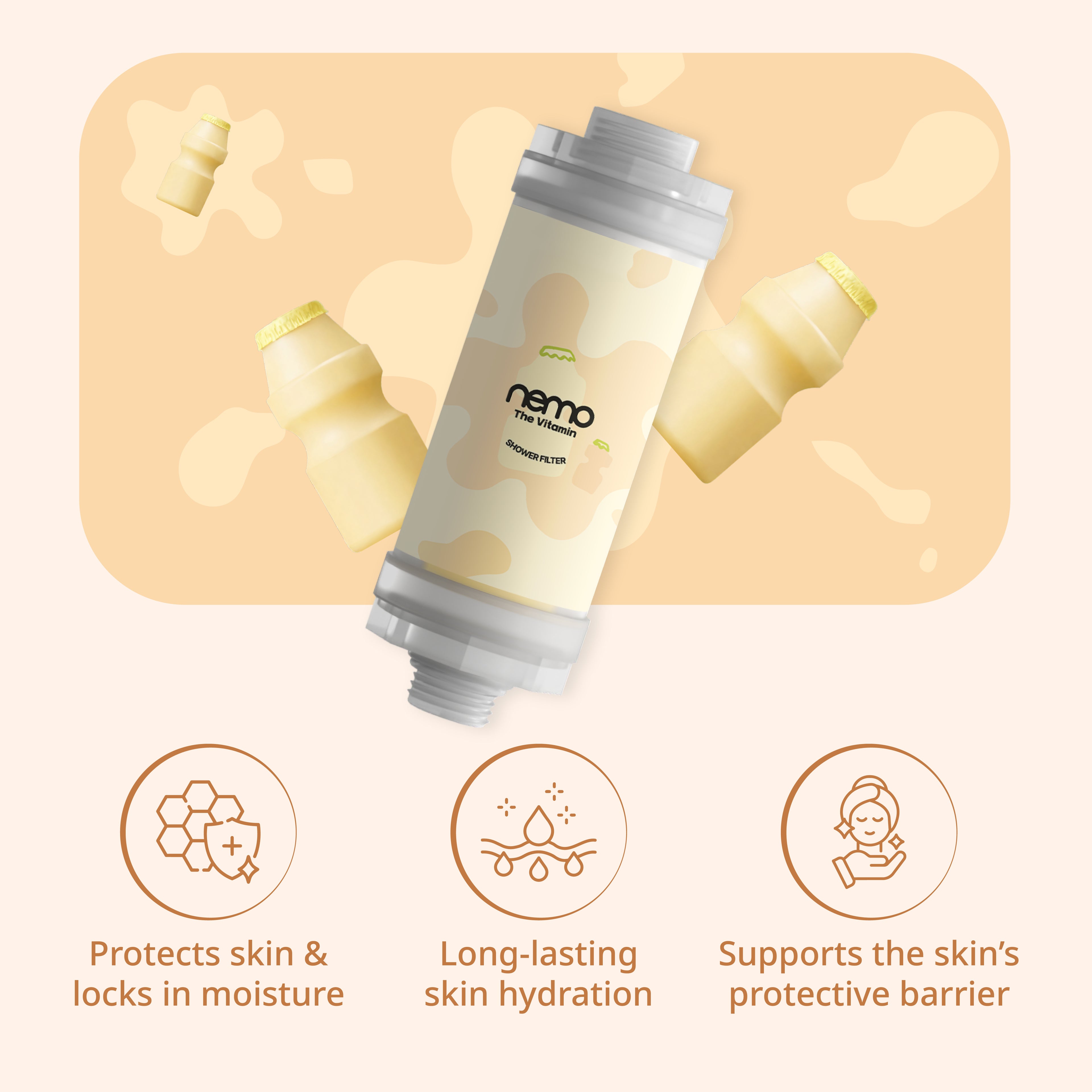 NEMO Vitamin Shower Filter (Spa Yogurt)