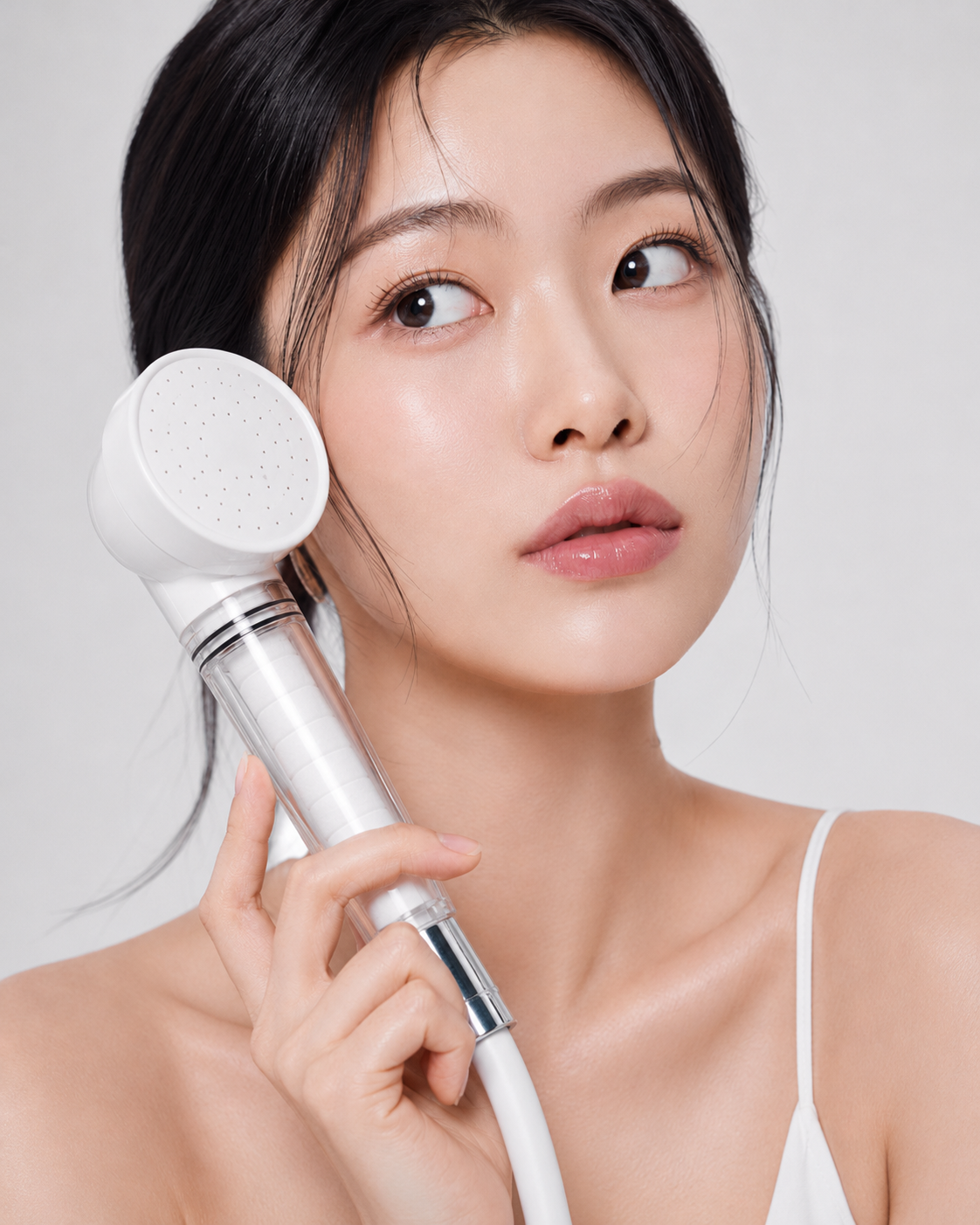 Softer skin. Healthier hair. Every shower.