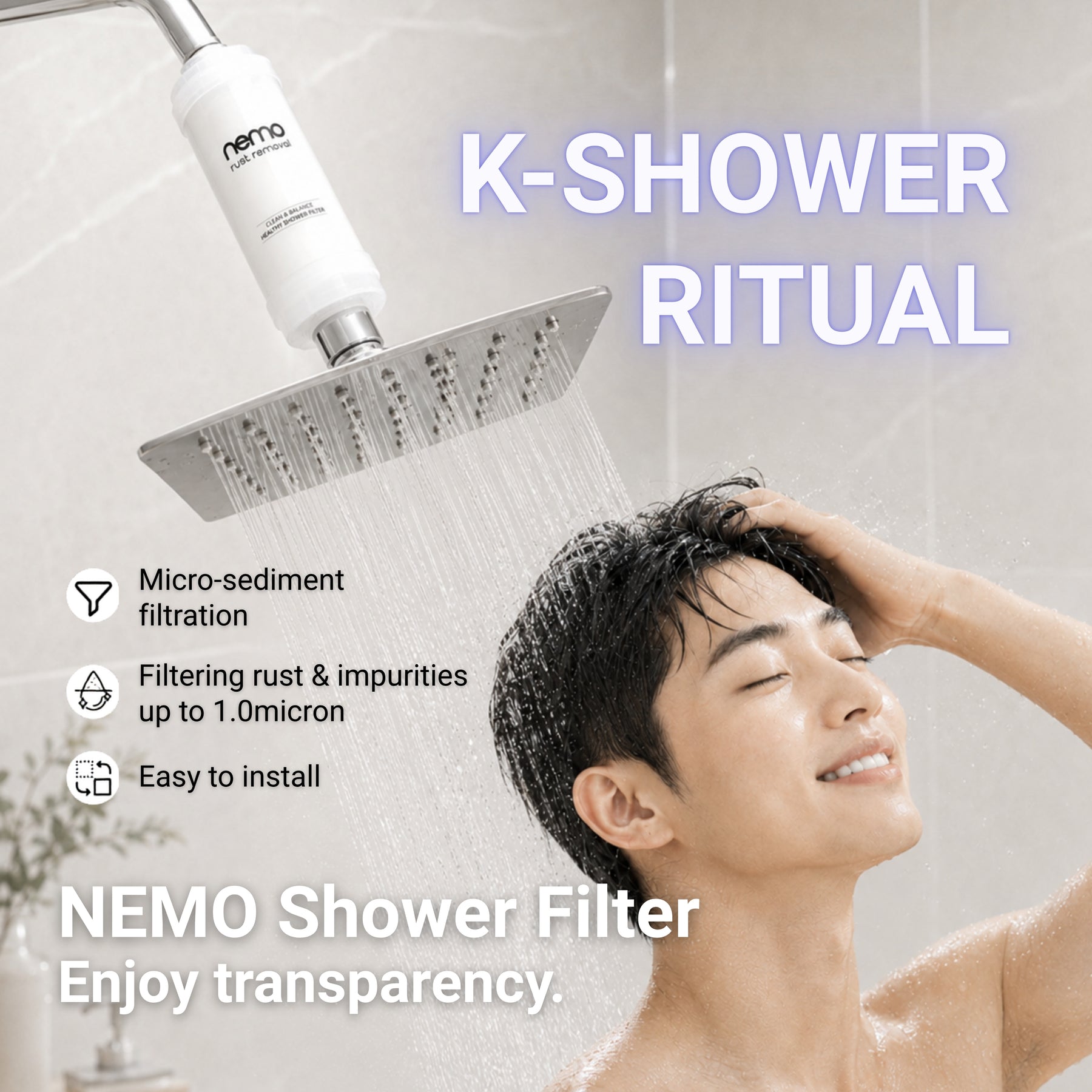 Rust Removal Shower Filter