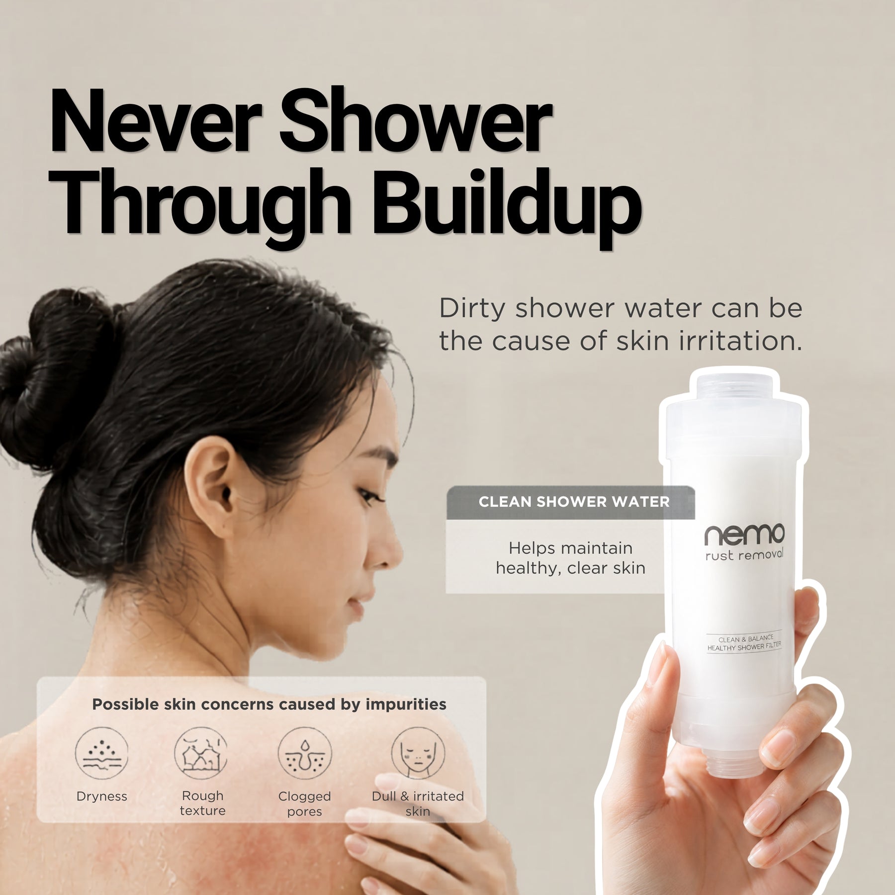 Rust Removal Shower Filter