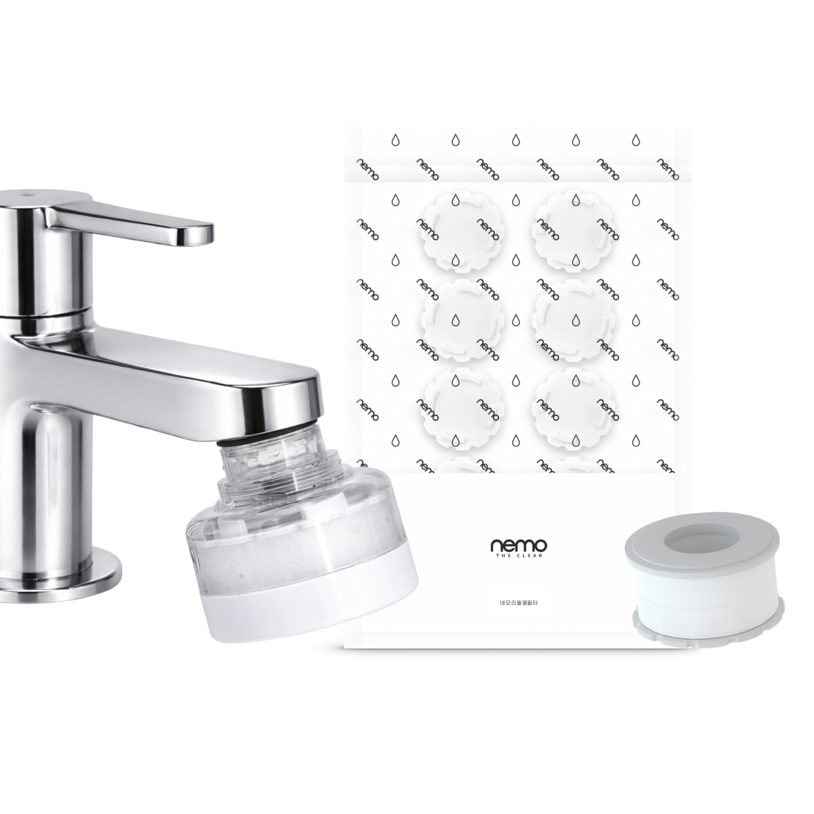 Washbasin Tap Filter Set
